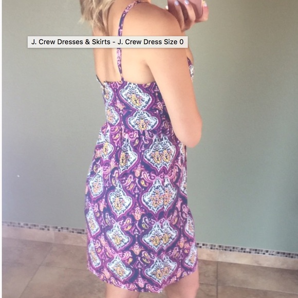 Paisley J. Crew dress. - Picture 2 of 6